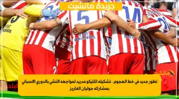 تطور جديد في خط الهجوم.. تشكيلة أتلتيكو مدريد لمواجهة إلتشي بالدوري الإسباني بمشاركة جوليان ألفاريز 1